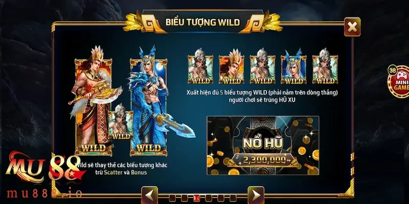 Tính năng hấp dẫn khi đặt cược nổ hũ Sơn Tinh Thủy Tinh